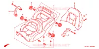 SELLE pour Honda GL 1800 GOLD WING ABS de 2008