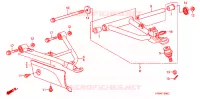 TRIANGLES AVANT pour Honda FOURTRAX 500 FOREMAN 4X4 Electric Shift de 2007