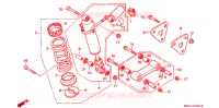 AMORTISSEUR ARRIERE pour Honda CBR 900 RR de 1995