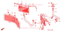 RADIATEUR pour Honda GL 1500 GOLD WING de 1989