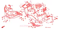 CARENAGE pour Honda GL 1500 GOLD WING de 1990