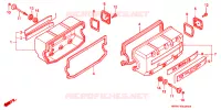COUVRE CULASSE pour Honda GL 1500 GOLD WING de 1990