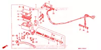 MAITRE CYLINDRE pour Honda GL 1500 GOLD WING de 1990