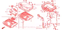 FILTRE A AIR pour Honda GL 1500 GOLD WING SE de 1993