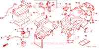 BATTERIE pour Honda CBR 600 RR de 2005