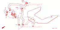 COMMANDE INJECTION D'AIR SOUPAPE pour Honda CBR 600 RR de 2005