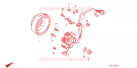 ALTERNATEUR pour Honda LITTLE CUB 50 de 2002
