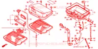 FILTRE A AIR pour Honda GL 1500 GOLD WING Hamamatsu factory de 1988