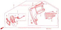 CARENAGE LATERAL D pour Honda GL 1500 GOLD WING ASPENCADE de 1992