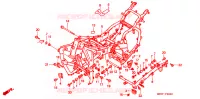 CADRE pour Honda GL 1500 GOLD WING de 1989