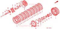 EMBRAYAGE pour Honda GL 1500 GOLD WING de 1989