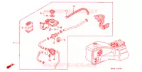 POMPE A ESSENCE   FILTRE pour Honda GL 1500 GOLD WING SE de 1992