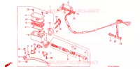 MAITRE CYLINDRE pour Honda GL 1500 GOLD WING SE de 1992