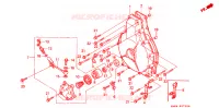 CARTER D'EMBRAYAGE pour Honda GL 1500 GOLD WING SE de 1996