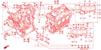 BLOC CYLINDRES pour Honda GL 1500 GOLD WING SE de 1997