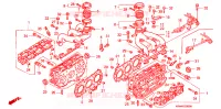 CULASSE pour Honda GL 1500 GOLD WING SE de 1997