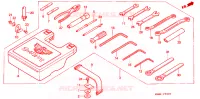 OUTIL pour Honda GL 1500 GOLD WING SE de 1997