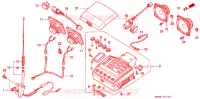 RADIO pour Honda GL 1500 GOLD WING SE de 1997