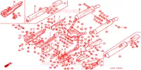 SILENCIEUX D'ECHAPPEMENT pour Honda GL 1500 GOLD WING SE de 1997