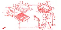 FILTRE A AIR pour Honda GL 1500 GOLD WING SE de 1992