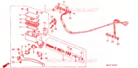 MAITRE CYLINDRE pour Honda GL 1500 GOLD WING SE de 1992