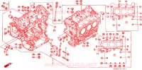 BLOC CYLINDRES pour Honda GL 1500 GOLD WING SE de 1996