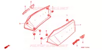 COUVERCLES LATERAUX pour Honda GL 1500 GOLD WING SE de 1996