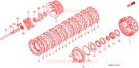 EMBRAYAGE pour Honda GL 1500 GOLD WING SE de 1996