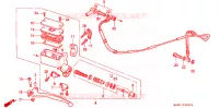 MAITRE CYLINDRE pour Honda GL 1500 GOLD WING SE de 1996