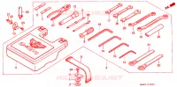 OUTIL pour Honda GL 1500 GOLD WING SE de 1996