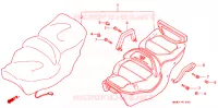 SELLE pour Honda GL 1500 GOLD WING SE de 1996