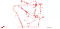 VASE D'EXPANSION pour Honda GL 1500 GOLD WING SE de 1996