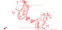 CACHES DISQUES pour Honda GL 1500 GOLD WING SE de 1999