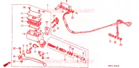 MAITRE CYLINDRE pour Honda GL 1500 GOLD WING INTERSTATE de 1991