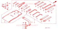 OUTIL pour Honda GL 1500 GOLD WING INTERSTATE de 1991