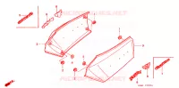 COUVERCLES LATERAUX pour Honda GL 1500 GOLD WING SE de 1998