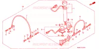 DISTRIBUTEUR D'AIR pour Honda GL 1500 GOLD WING SE de 1998