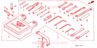 OUTIL pour Honda GL 1500 GOLD WING SE de 1998