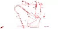 VASE D'EXPANSION pour Honda GL 1500 GOLD WING SE de 1998