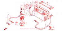 BATTERIE pour Honda CBR 900 RR de 1996