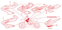 AUTOCOLLANTS pour Honda CR 125 R de 2002