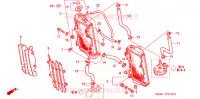 RADIATEUR pour Honda CR 125 R de 2003