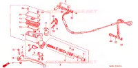 MAITRE CYLINDRE pour Honda GL 1500 GOLD WING INTERSTATE de 1996