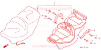 SELLE pour Honda GL 1500 GOLD WING INTERSTATE de 1996