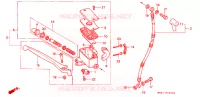 MAITRE CYLINDRE DE FREIN AVANT pour Honda GL 1500 GOLD WING SE de 1993