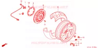 ROUE ARRIERE pour Honda GL 1800 GOLD WING de 2002