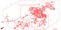 CORPS DE PAPILLON pour Honda GL 1800 GOLD WING ABS NAVI de 2006