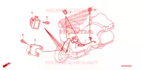 FAISCEAU D'AIRBAG pour Honda GL 1800 GOLD WING ABS NAVI AIRBAG de 2008
