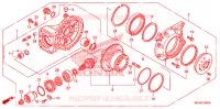 COUPLE CONIQUE pour Honda GL 1800 GOLD WING NAVI de 2008