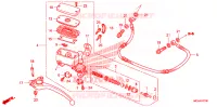 MAITRE CYLINDRE pour Honda GL 1800 GOLD WING NAVI de 2008